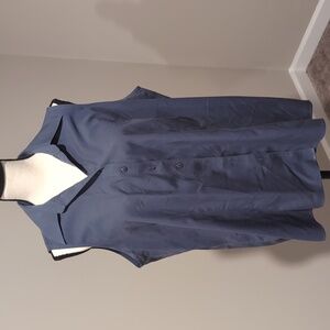 Coldwater Creek Navy Sleeveless Top